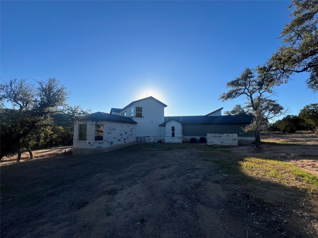 17307 West Reed Park Road Leander, TX 78645 - Photo 15 of 19 a view of a big yard with a house