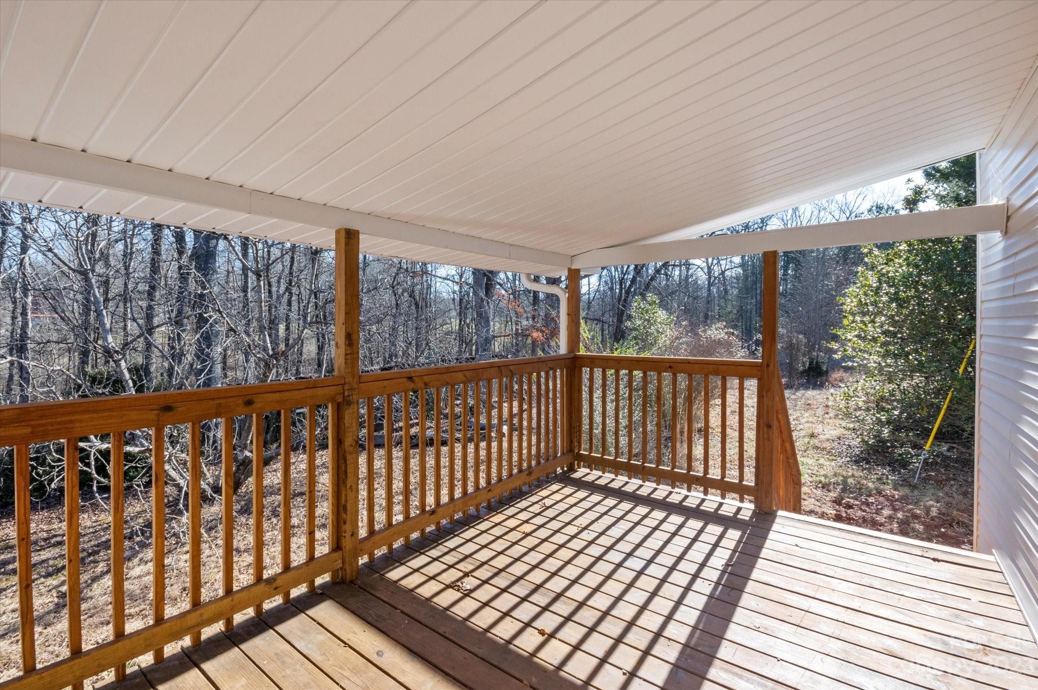 969 Peniel Road Columbus, NC 28722 - Photo 7 of 32 a view of wooden balcony