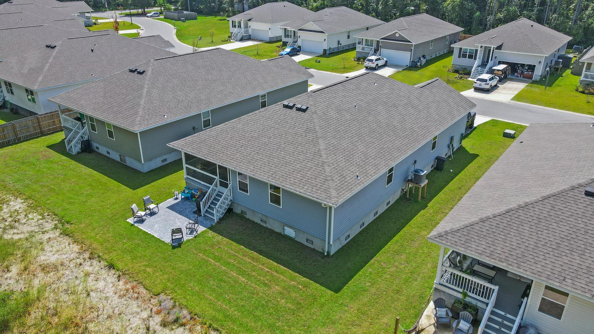82 American Court Santa Rosa Beach, FL 32459 - Photo 41 of 47 an aerial view of a house with swimming pool