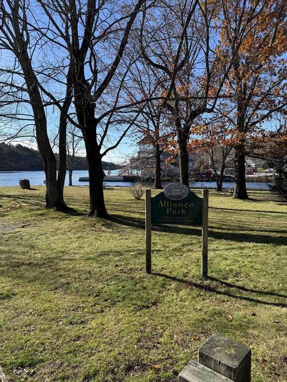 3 Laurel Place Amesbury, MA 01913 - Photo 11 of 14 a view of a lake with a tree