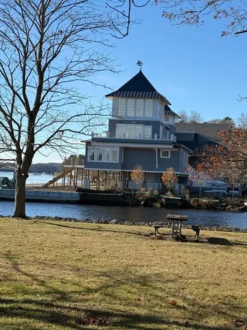 a view of a house with swimming pool