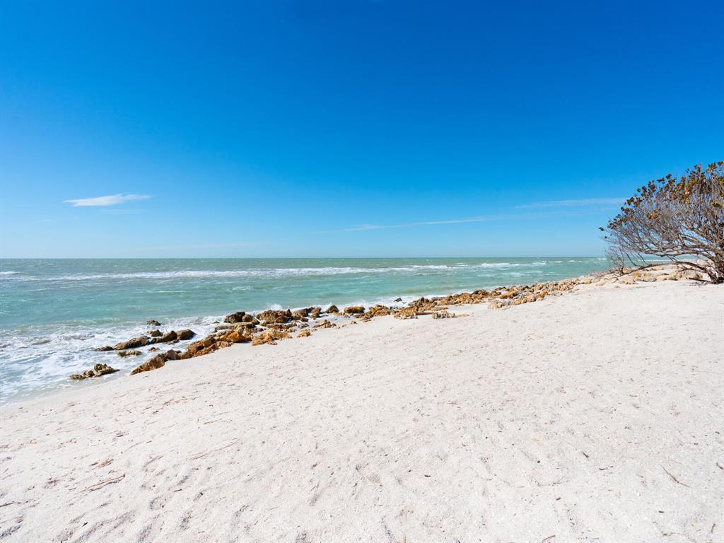 18 North Casey Key Road Osprey, FL 34229 - Photo 37 of 49 a view of beach and ocean