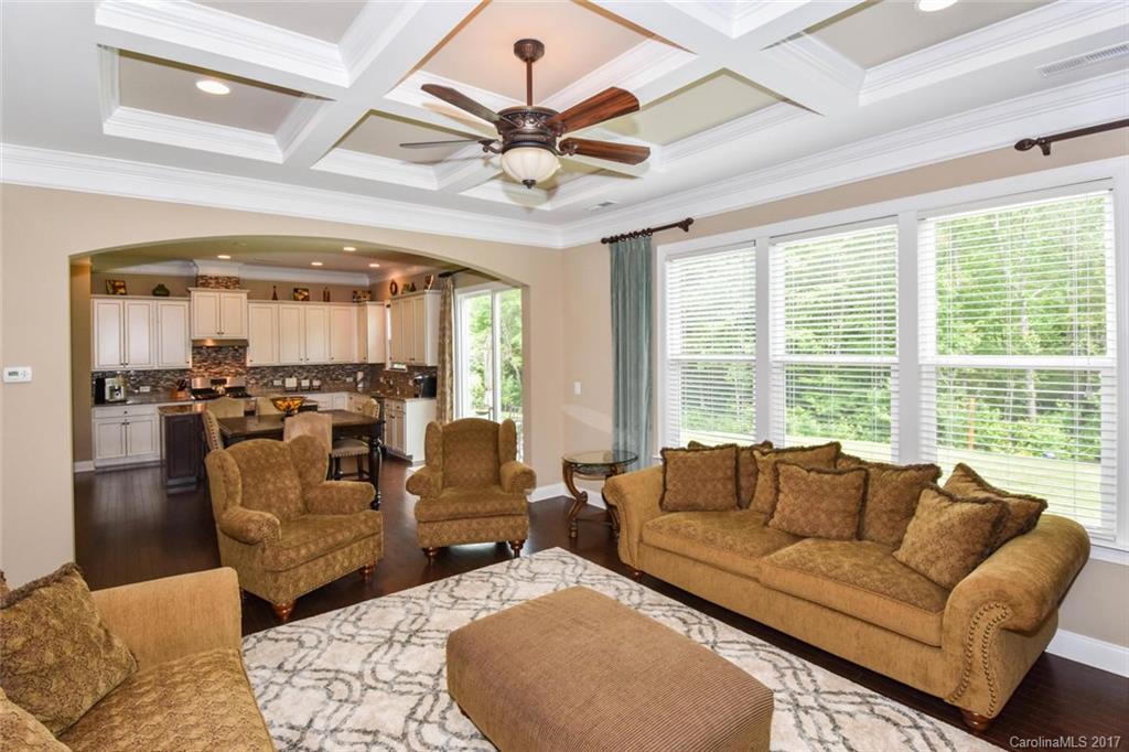 6004 Fallondale Road, Unit 881 Waxhaw, NC 28173 - Photo 10 of 20 a living room with furniture and a large window