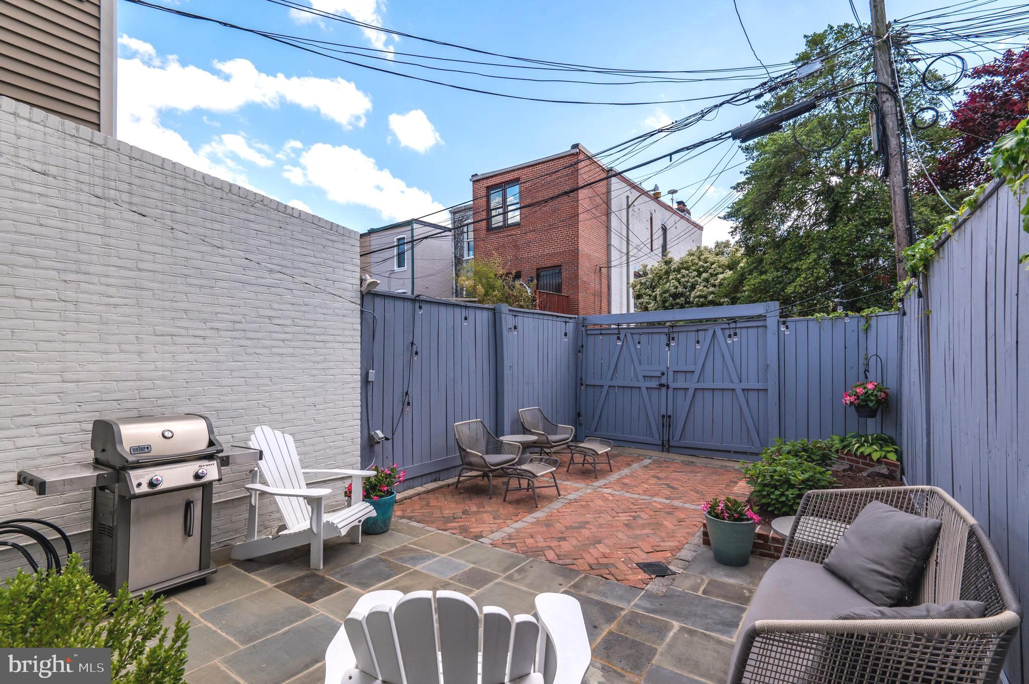 611 F Street Northeast Washington, DC 20002 - Photo 18 of 34 Oversized Fenced Outdoor Space