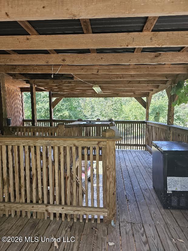 2144 East Wilkerson Ferry Road Lucedale, MS 39452 - Photo 13 of 19 Guest House Porch