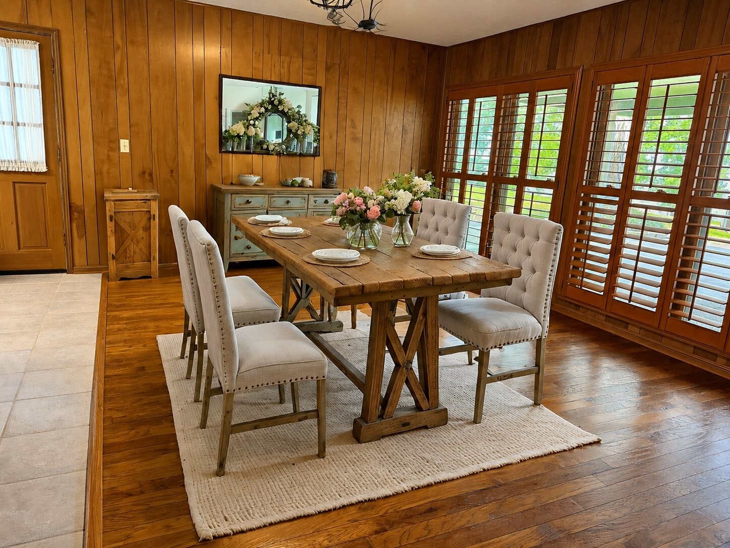 192 Sam Houston Loop Point Blank, TX 77364 - Photo 12 of 42 Virtually staged dining room.