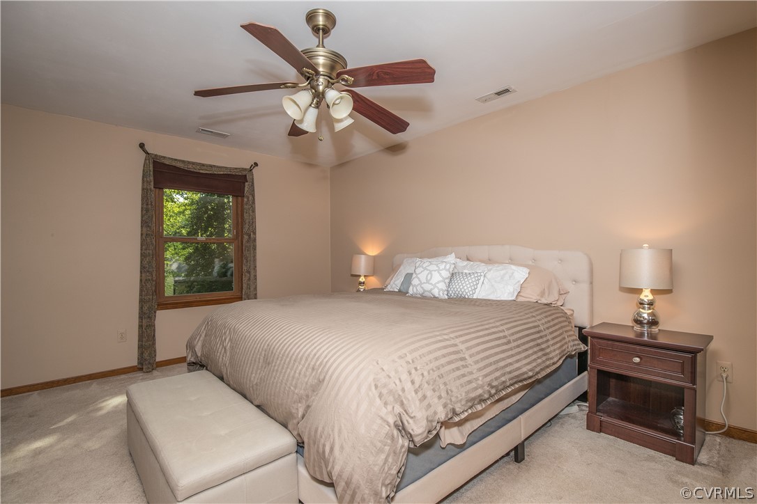 2830 Iverson Road Midlothian, VA 23112 - Photo 22 of 33 Upstairs master bedroom is large enough for a King