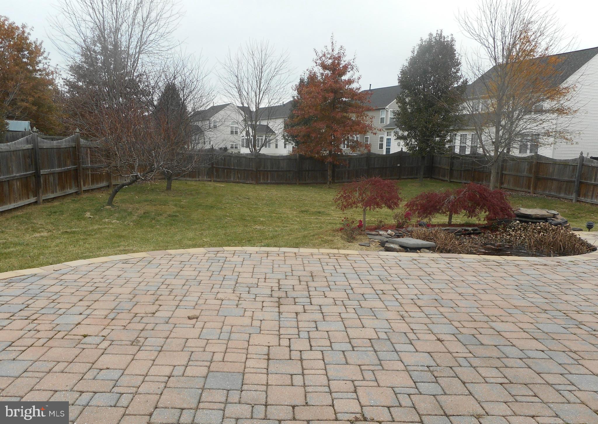 1801 Weybridge Road Frederick, MD 21702 - Photo 27 of 27 Extensive Paver Patio, Koi Pond, Fully Fenced