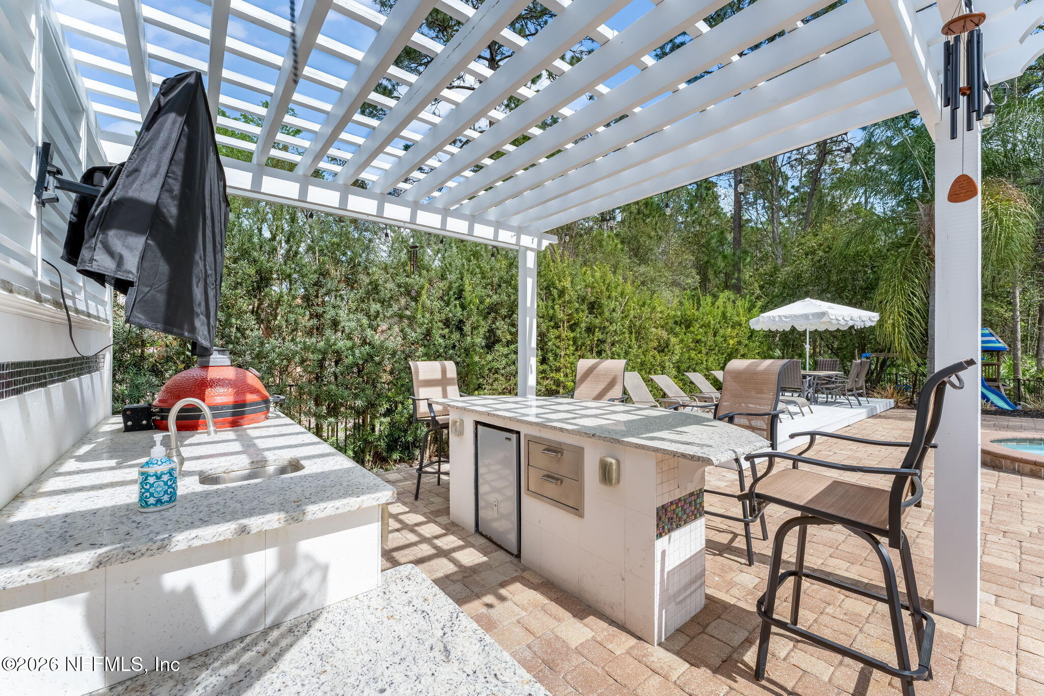 6516 Ginnie Springs Road Jacksonville, FL 32258 - Photo 48 of 68 48-web-or-mls-Outdoor Kitchen