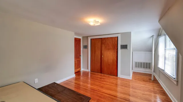 wooden floor in an empty room
