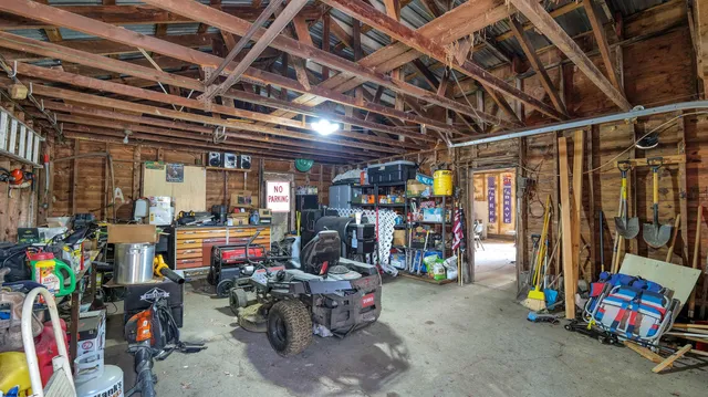 a view of storage and utility room