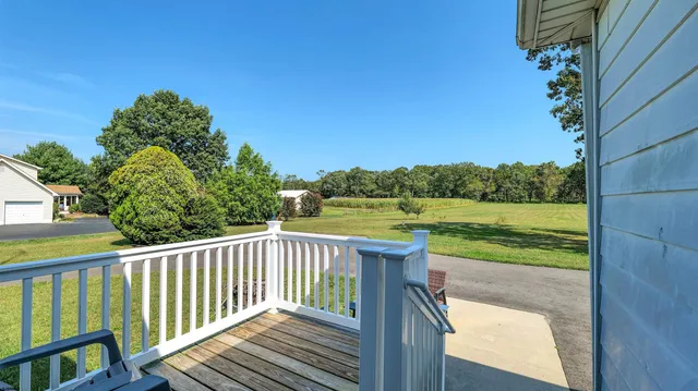 a view of balcony with outdoor space