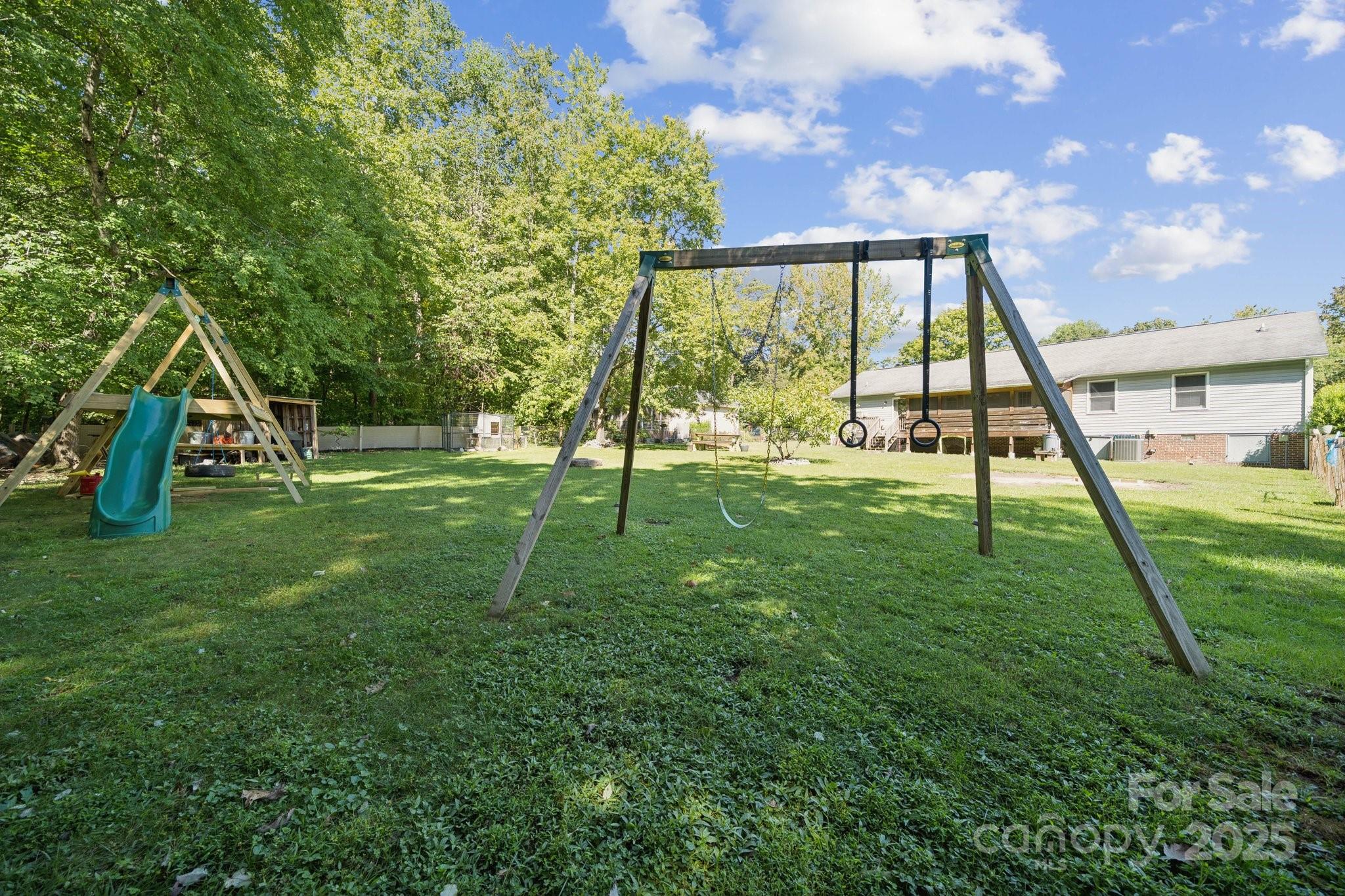 1106 Birch Street Salisbury, NC 28146 - Photo 45 of 48 a view of outdoor space with a garden and entertaining space