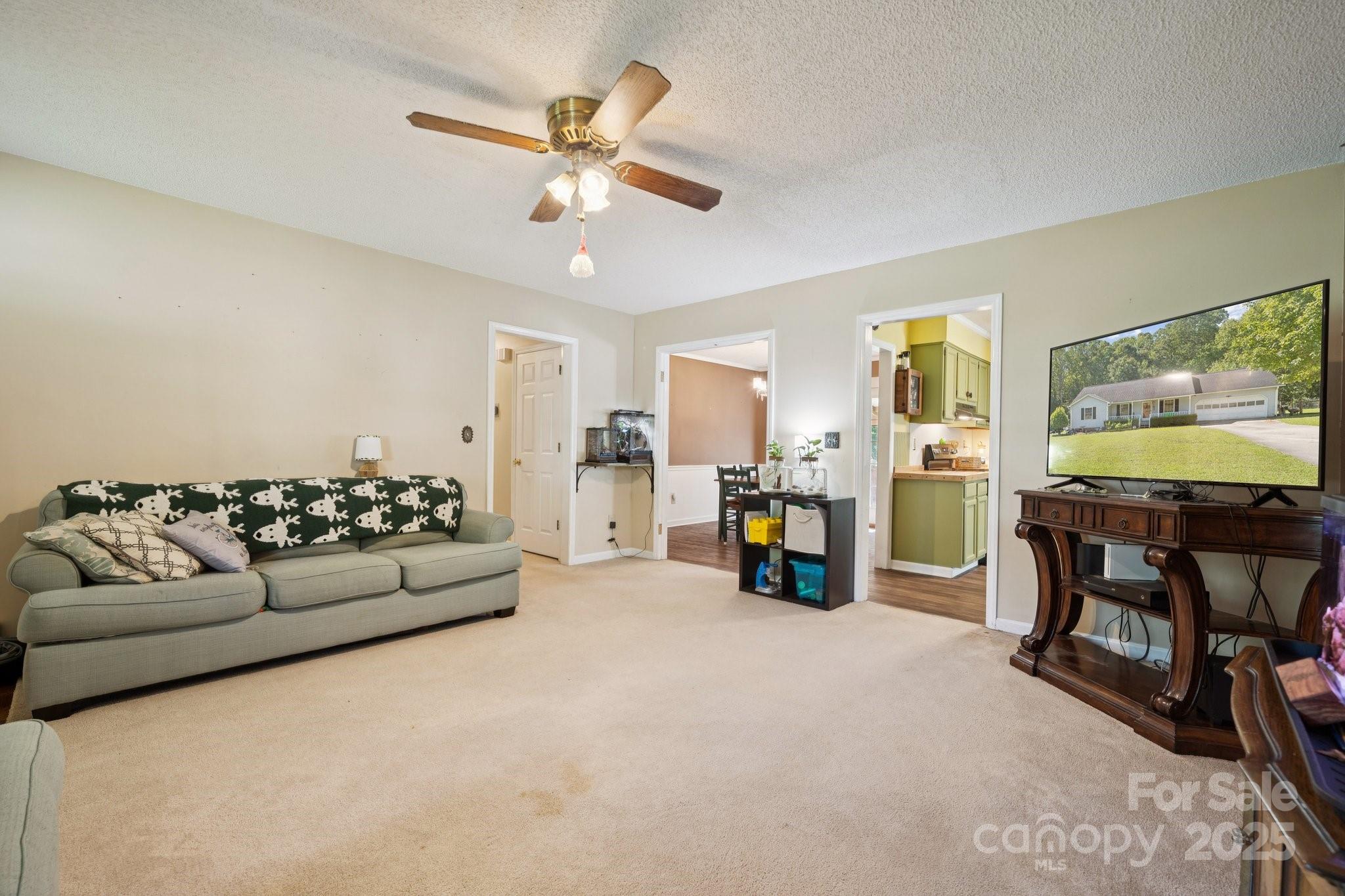 1106 Birch Street Salisbury, NC 28146 - Photo 10 of 48 a living room with furniture and a flat screen tv
