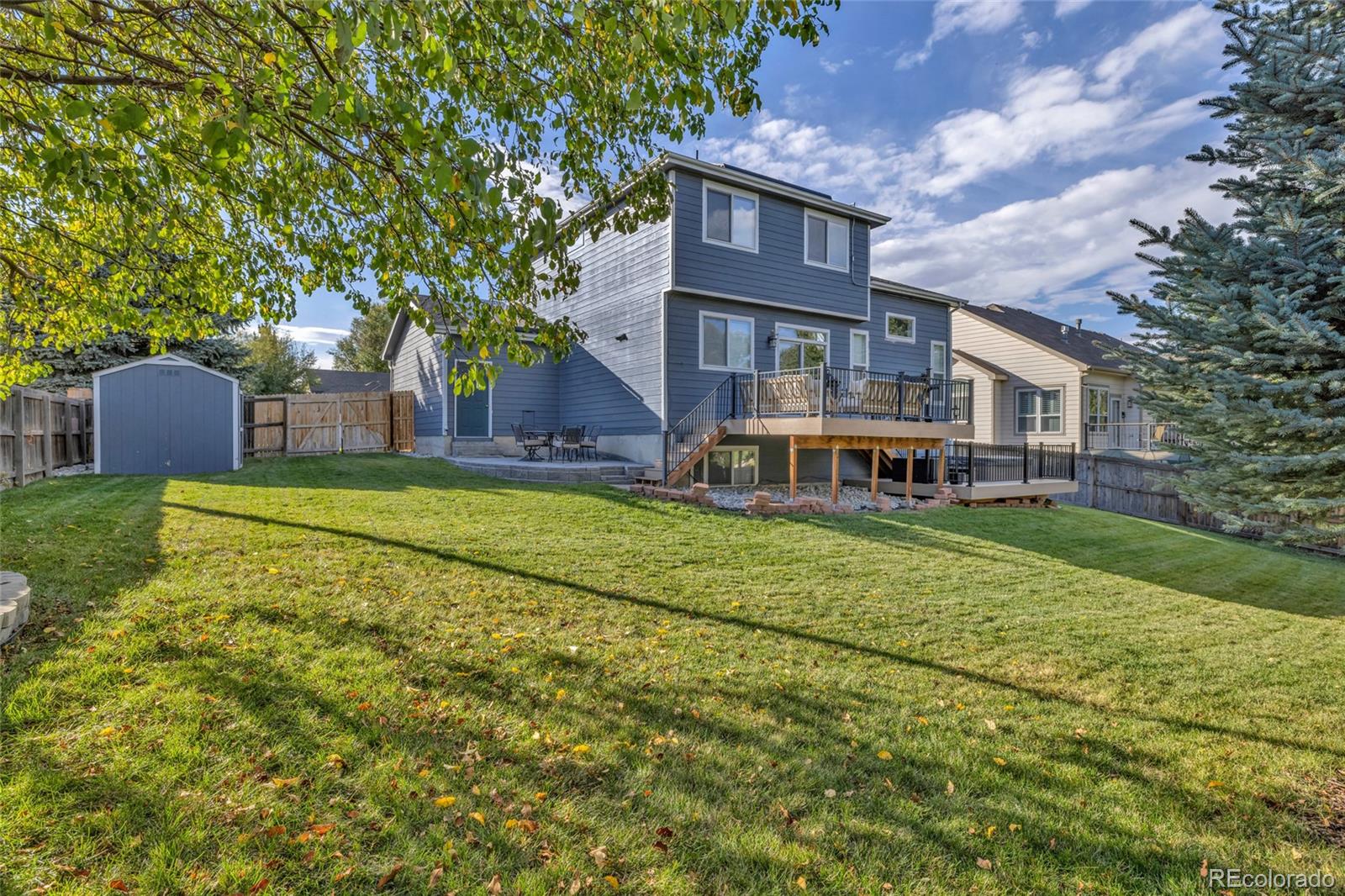 8204 Swadley Street Arvada, CO 80005 - Photo 31 of 39 front view of a house with a yard