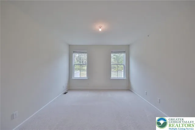 a view of room with window