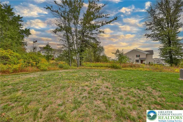 a view of yard with green space