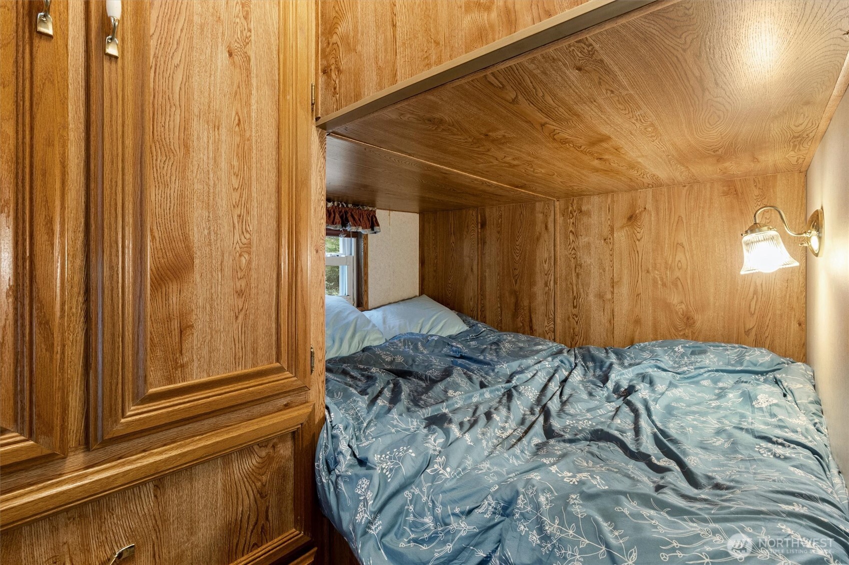 137-1 Jasper Trail Deming, WA 98244 - Photo 13 of 24 a bedroom with a bed and a window