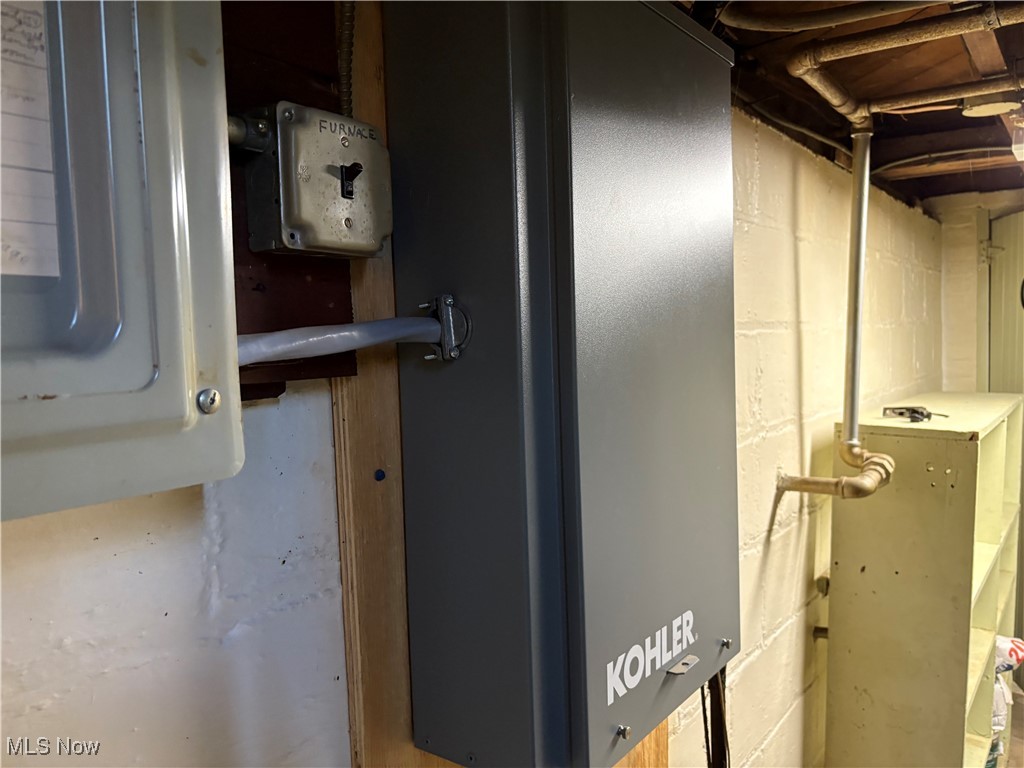 1726 Lincoln Road Wickliffe, OH 44092 - Photo 4 of 9 Utility area featuring generator panel