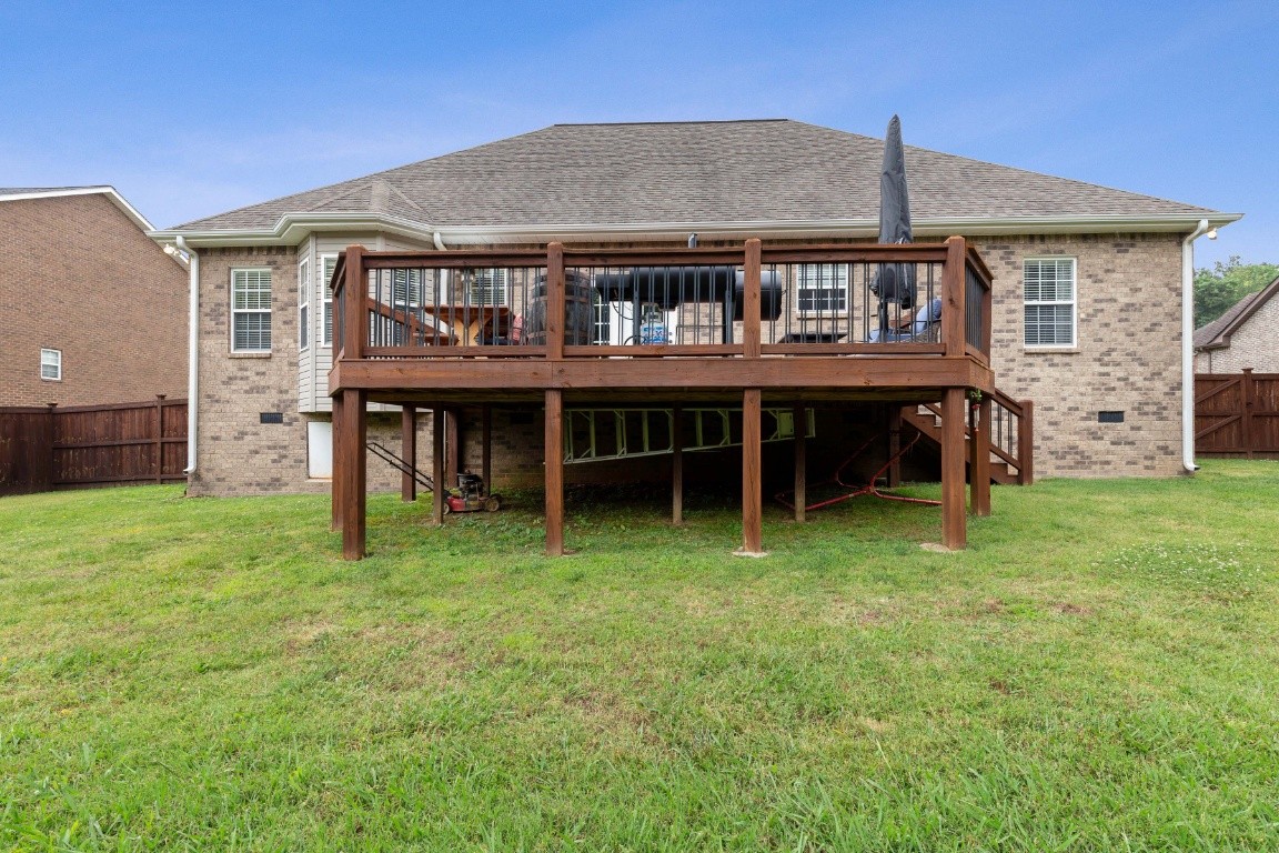 52 Abbey Road Lebanon, TN 37090 - Photo 40 of 40 a view of a house with a yard and deck
