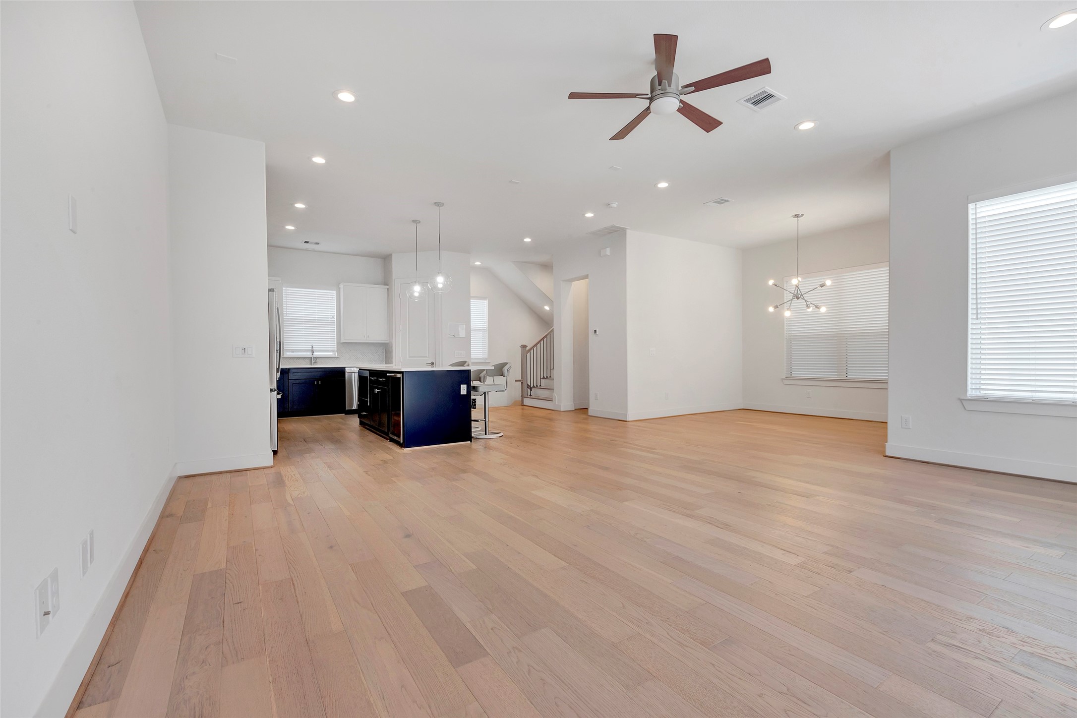 1740 Ojeman Point Lane Houston, TX 77055 - Photo 8 of 20 a view of a kitchen with a sink and a window
