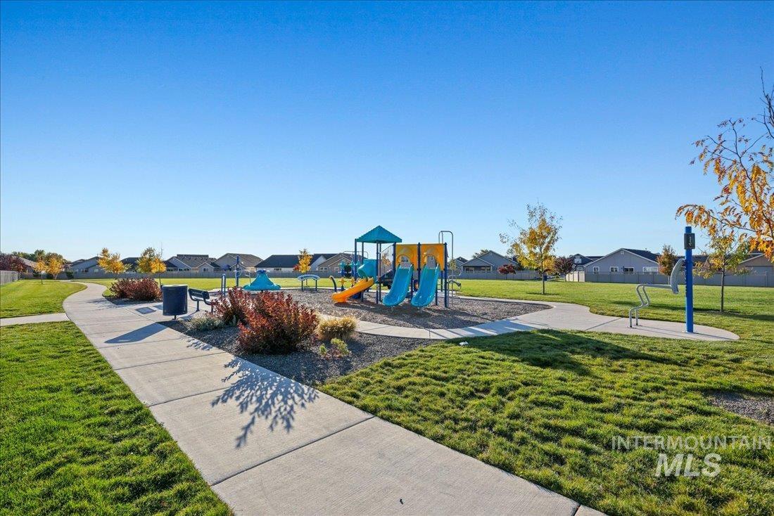 3174 North Greengate Way Star, ID 83669 - Photo 25 of 35 Community jungle gym with a lawn and a residential view