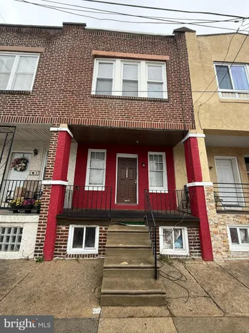 a front view of residential houses