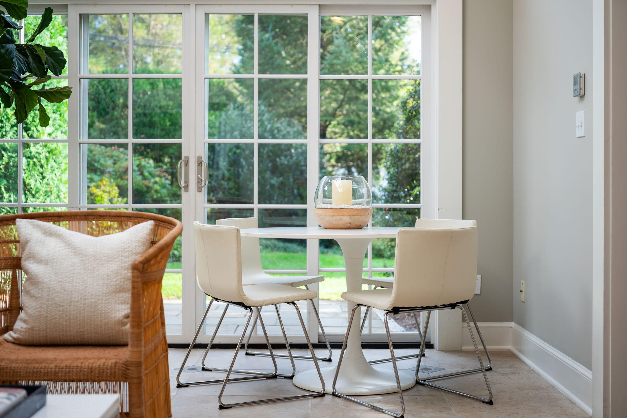 31 Crest Road Rowayton, CT 06853 - Photo 13 of 29 a view of a dining room with furniture window and outside view