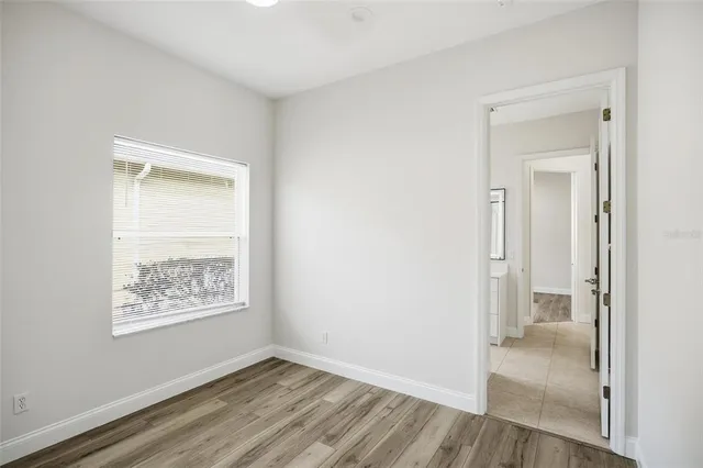 a view of an ocean and outdoor space