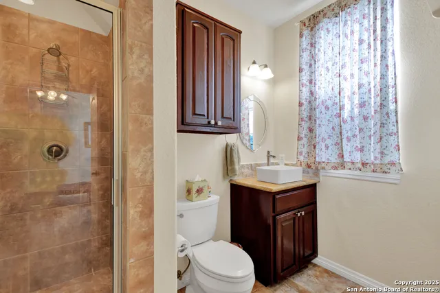 a view of lake from balcony