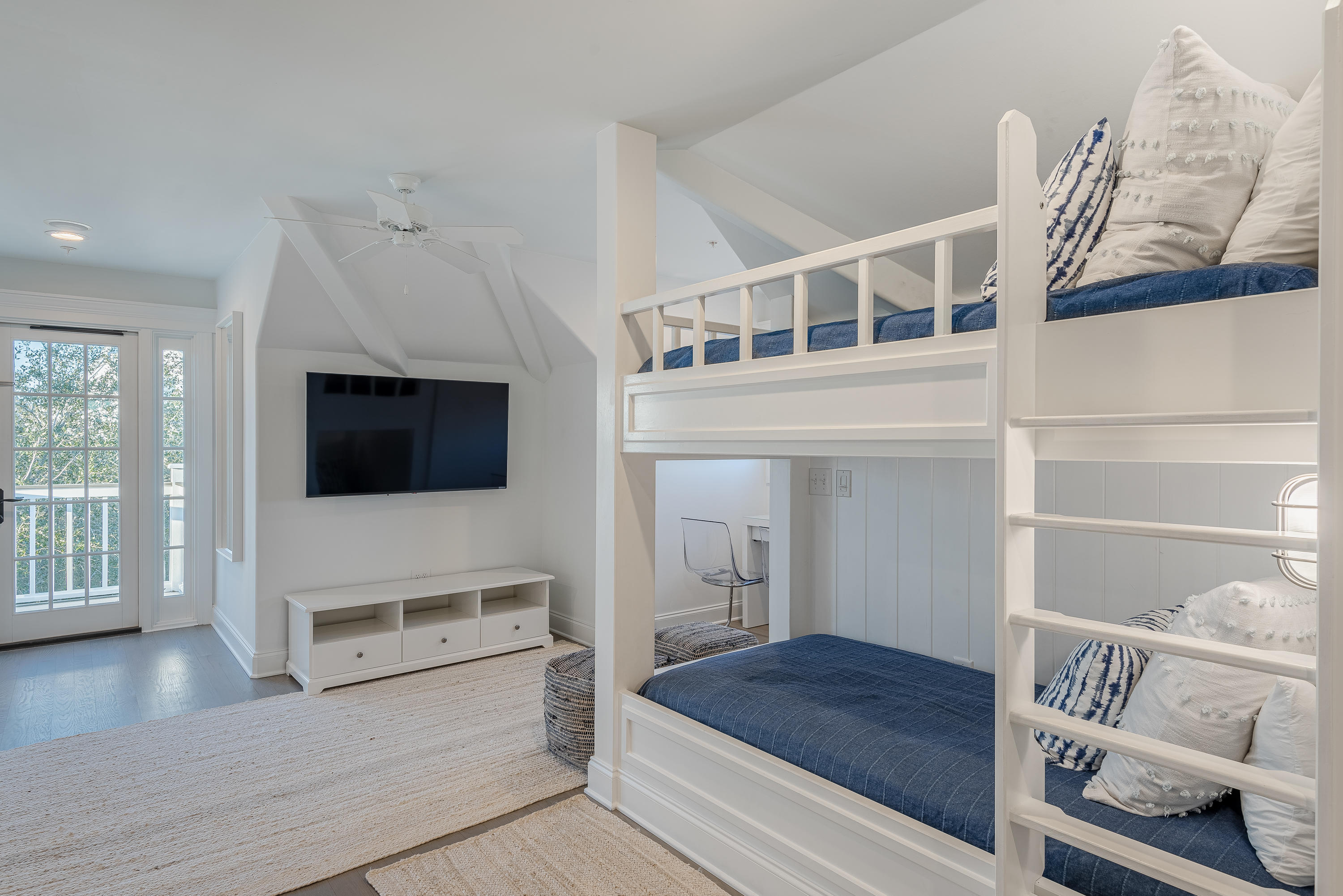 59 West Water Street Inlet Beach, FL 32461 - Photo 18 of 45 a living room with furniture and a flat screen tv