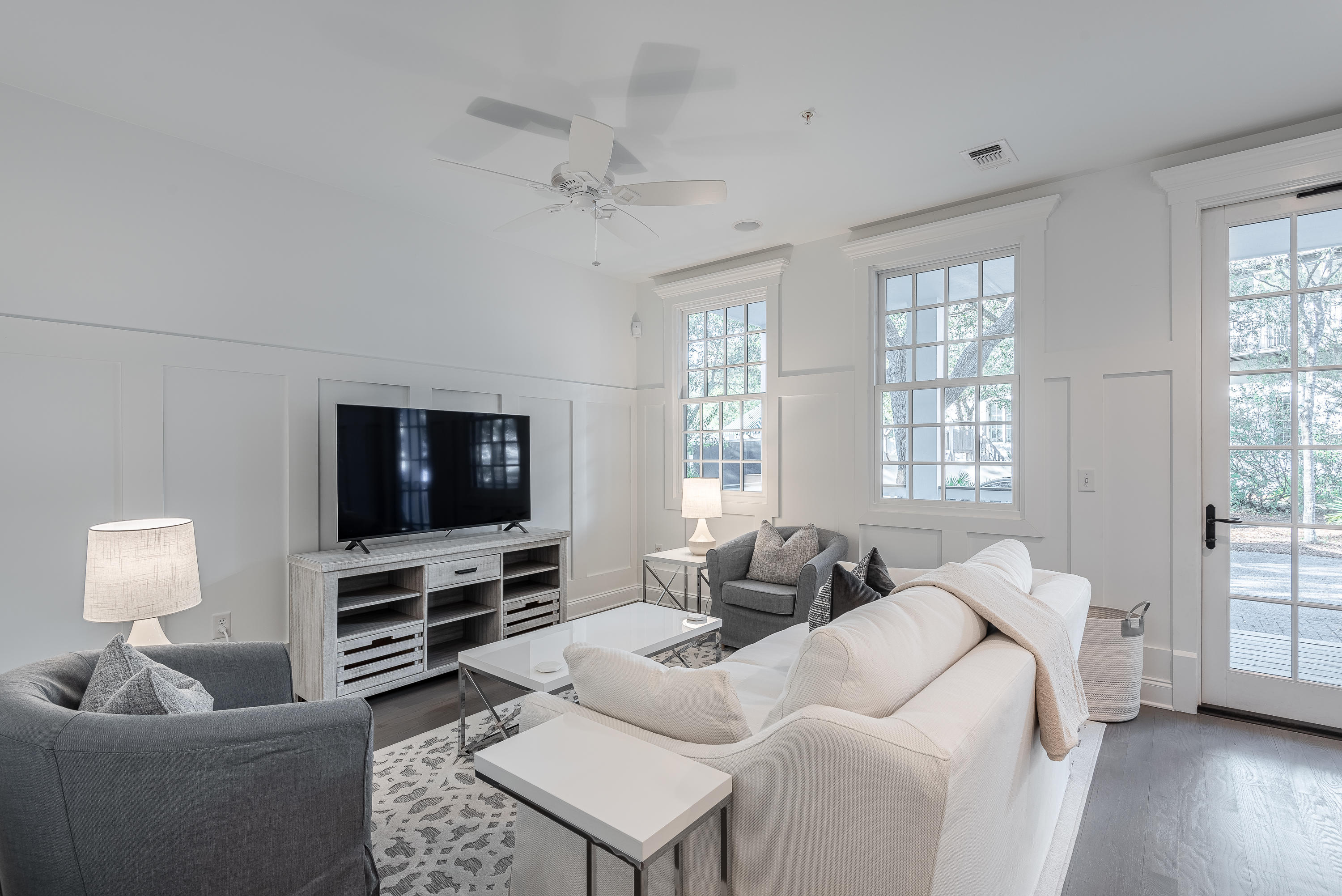59 West Water Street Inlet Beach, FL 32461 - Photo 4 of 45 a living room with furniture and a flat screen tv
