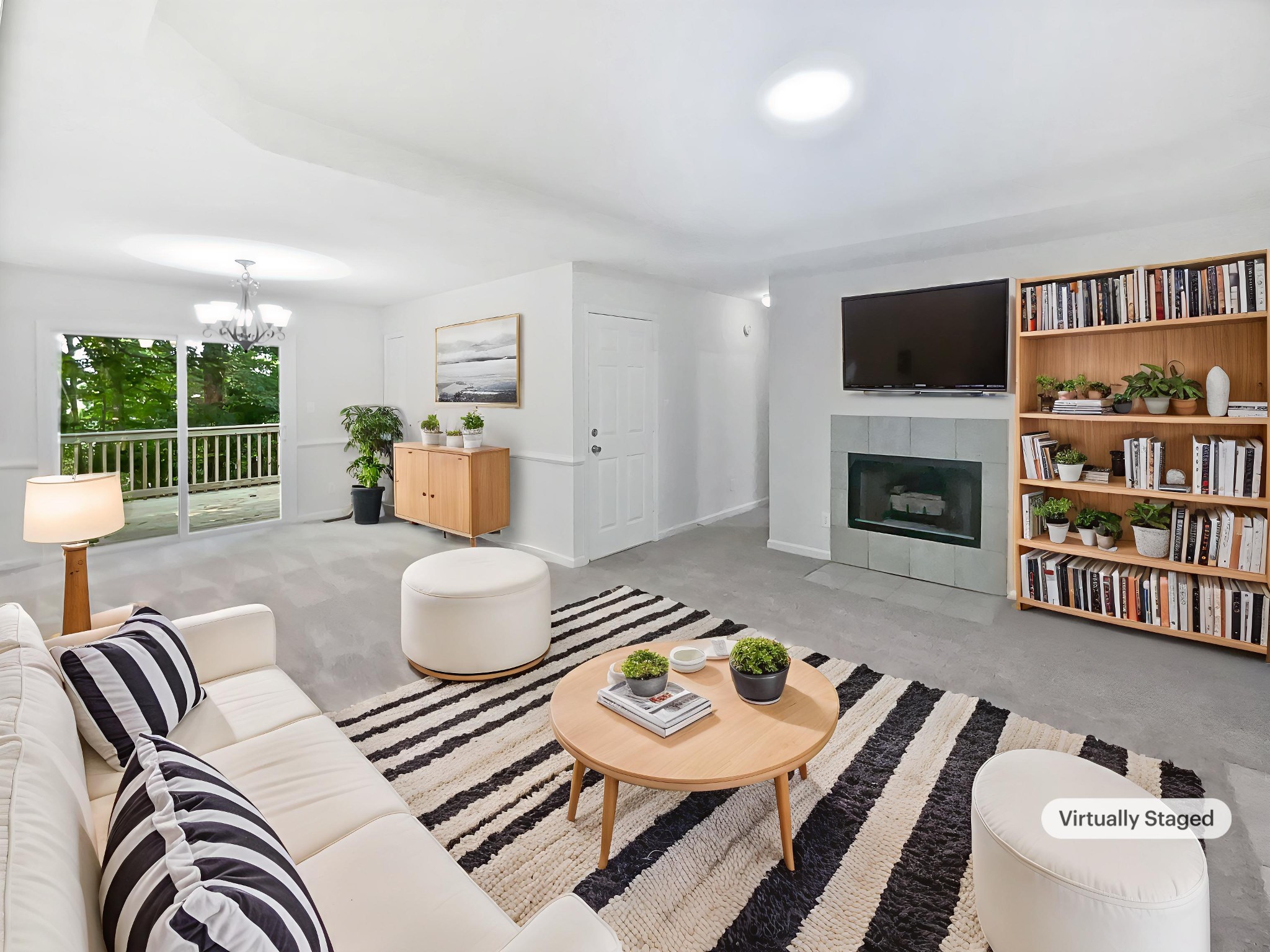 108 Nancy Avenue Pleasant View, TN 37146 - Photo 2 of 20 a living room with furniture and a wooden floor