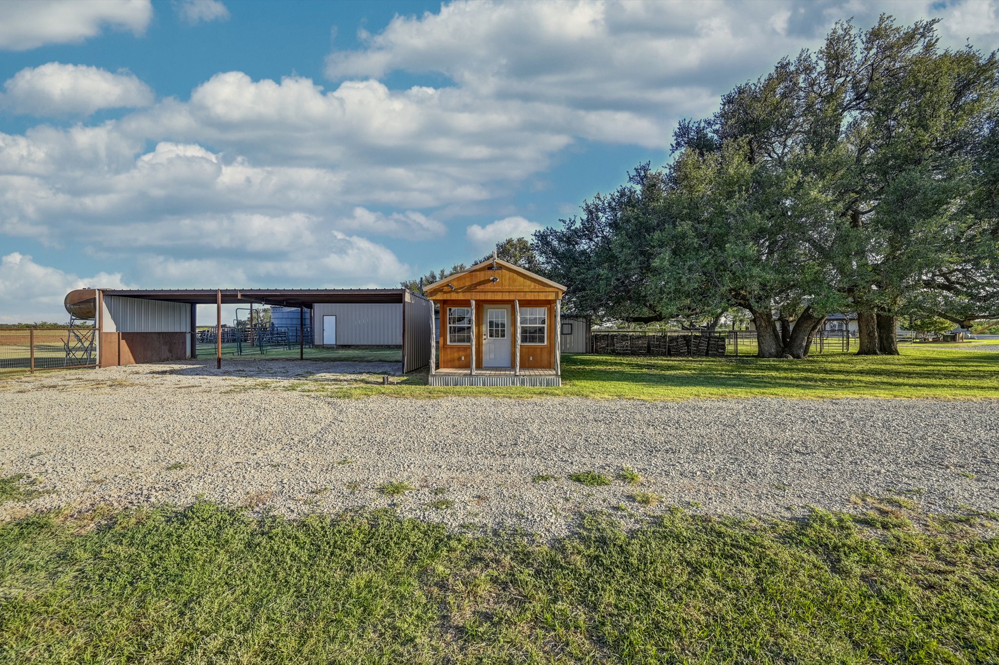 18601 County Road 214 Brookesmith, TX 76827 - Photo 25 of 39 Tack room with mini-split with AC and heat