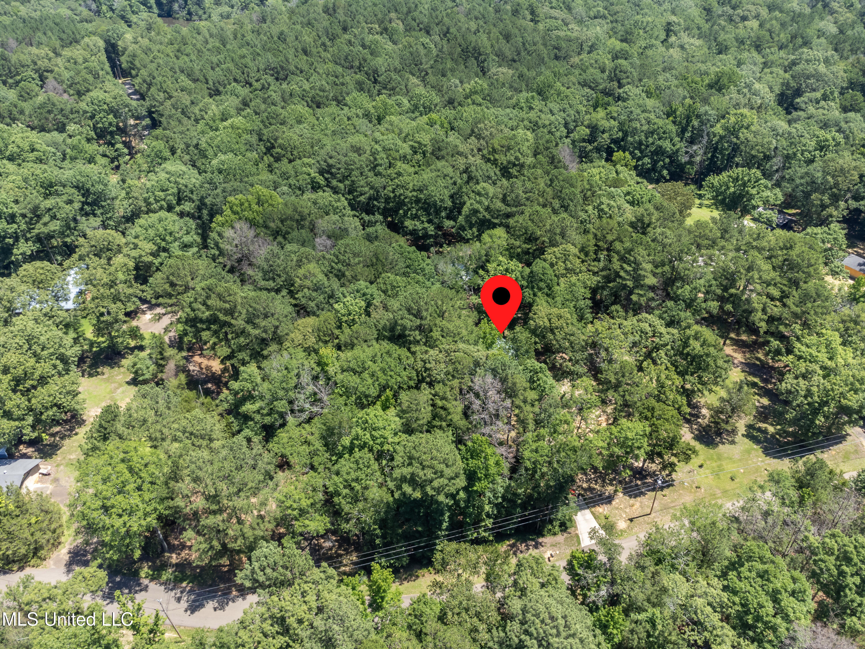 245 Coon Hunters Road Brandon, MS 39042 - Photo 70 of 70 245 Coon Hunters Road drone-11_w marker