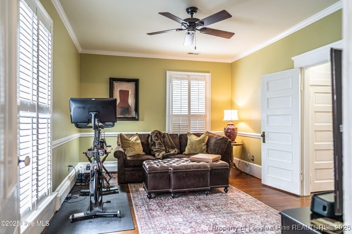 11102 Old Johns Road Laurinburg, NC 28352 - Photo 30 of 42 a living room with furniture and a window