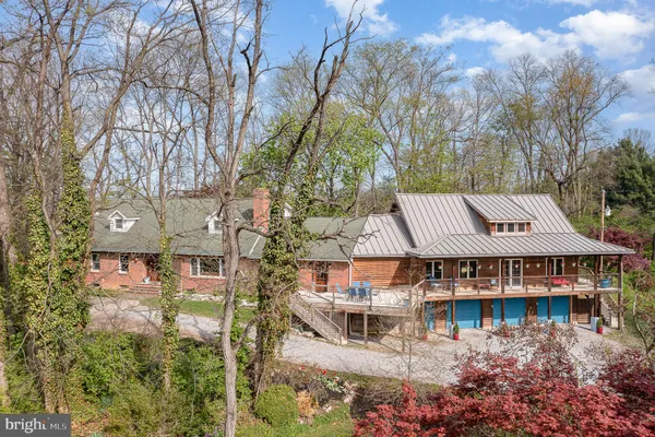 front view of a house with a street