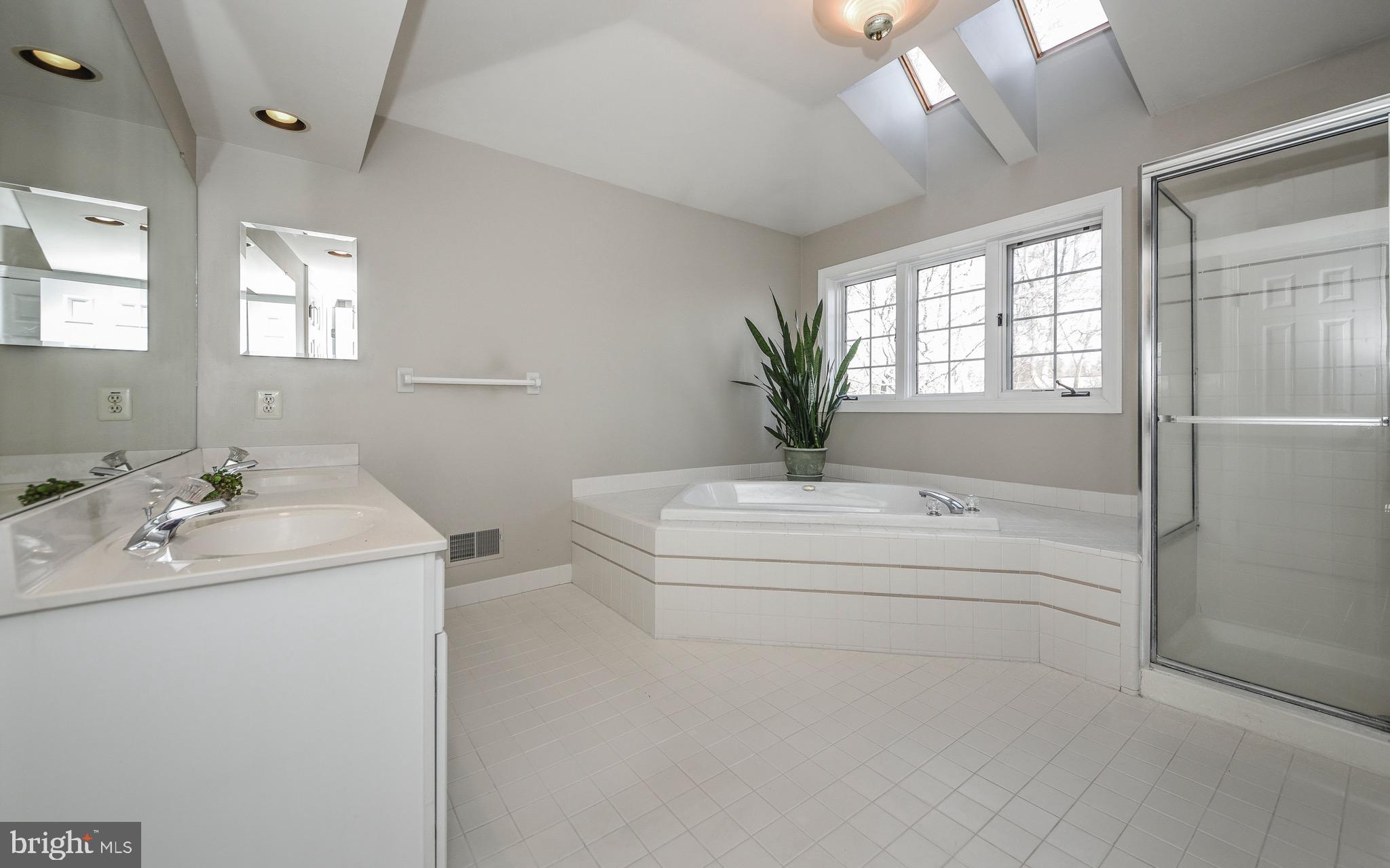 1032 South Kimbles Road Yardley, PA 19067 - Photo 24 of 44 Spa tub with a separate shower area
