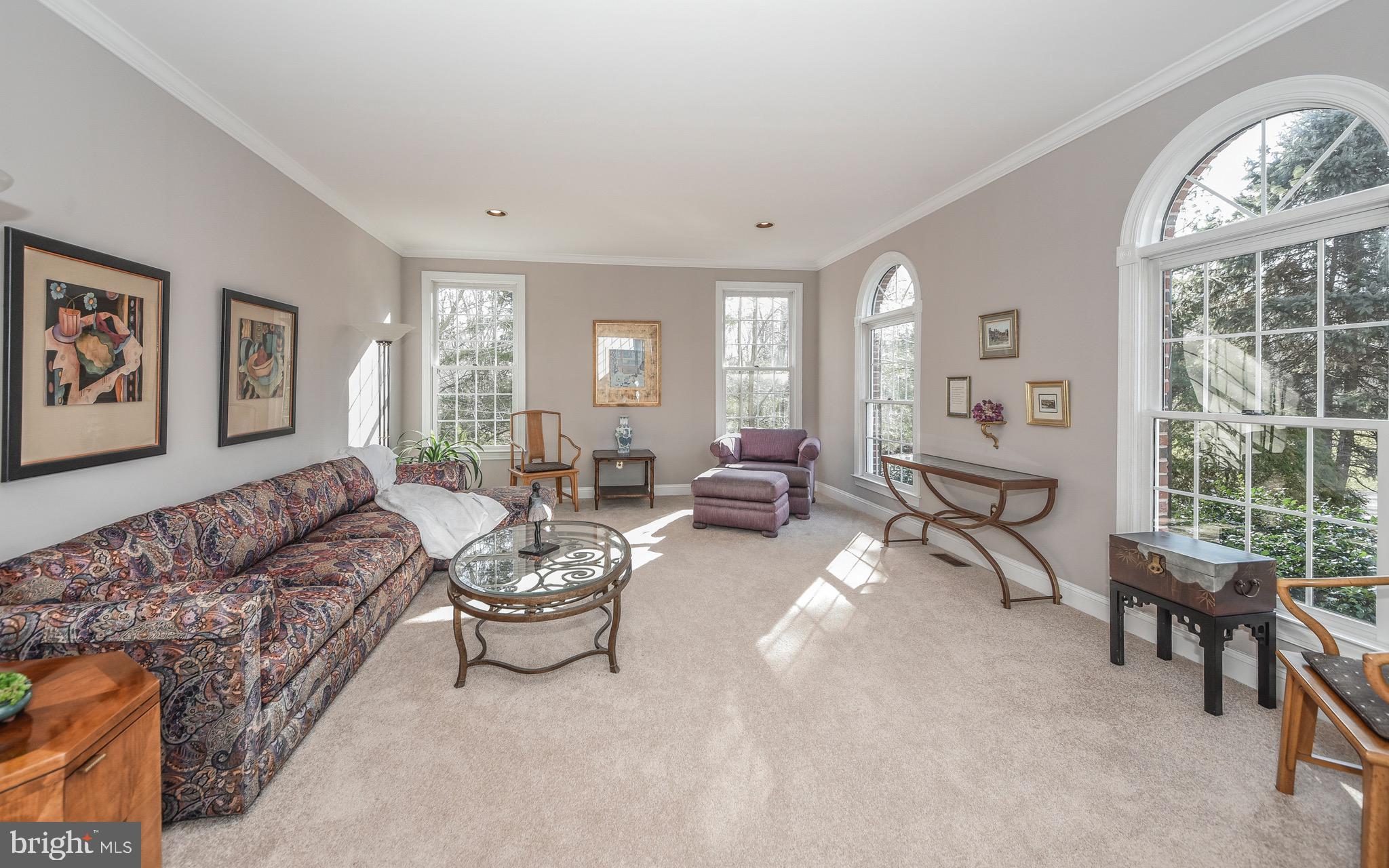 1032 South Kimbles Road Yardley, PA 19067 - Photo 10 of 44 Formal living with wall of windows
