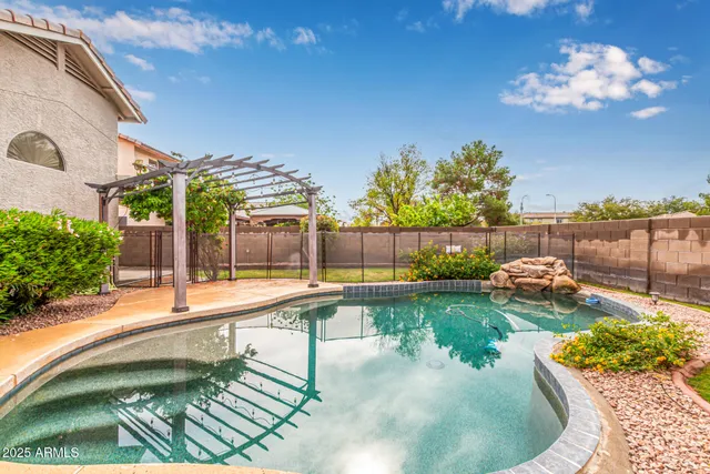 a house view with a sitting space