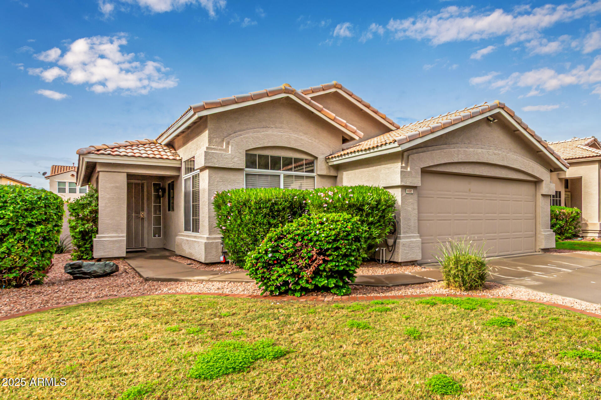 1132 North Hudson Place Chandler, AZ 85225 - Photo 6 of 34 a view of a house with potted plants and a large tree
