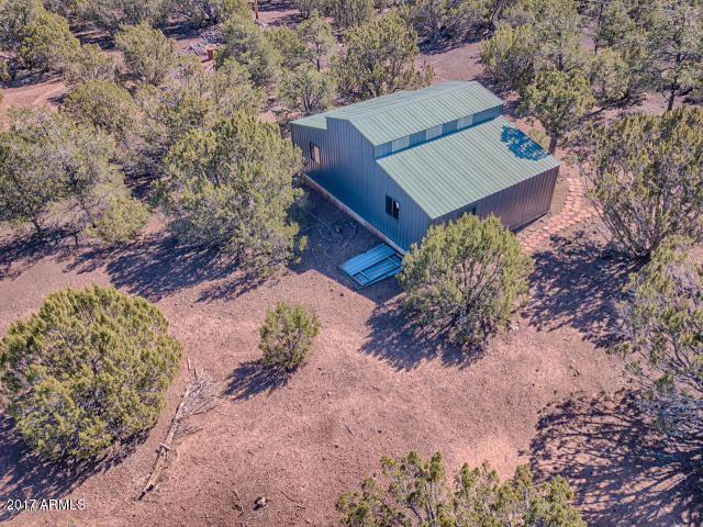 52 County Road 8144 Concho, AZ 85924 - Photo 20 of 27 Aerial View of Metal Garage