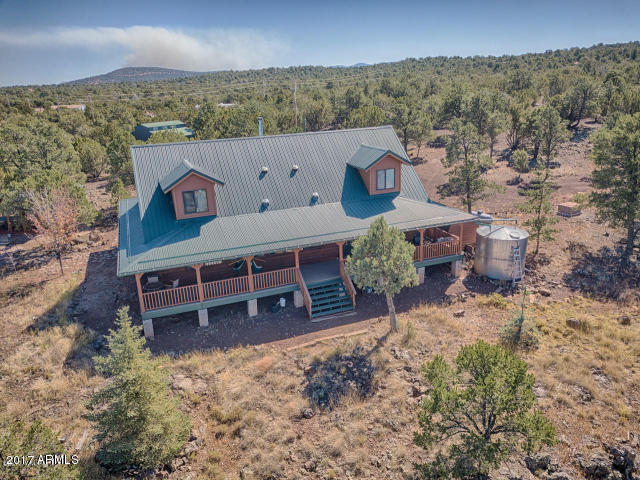 52 County Road 8144 Concho, AZ 85924 - Photo 4 of 27 Aerial View of Front of Home