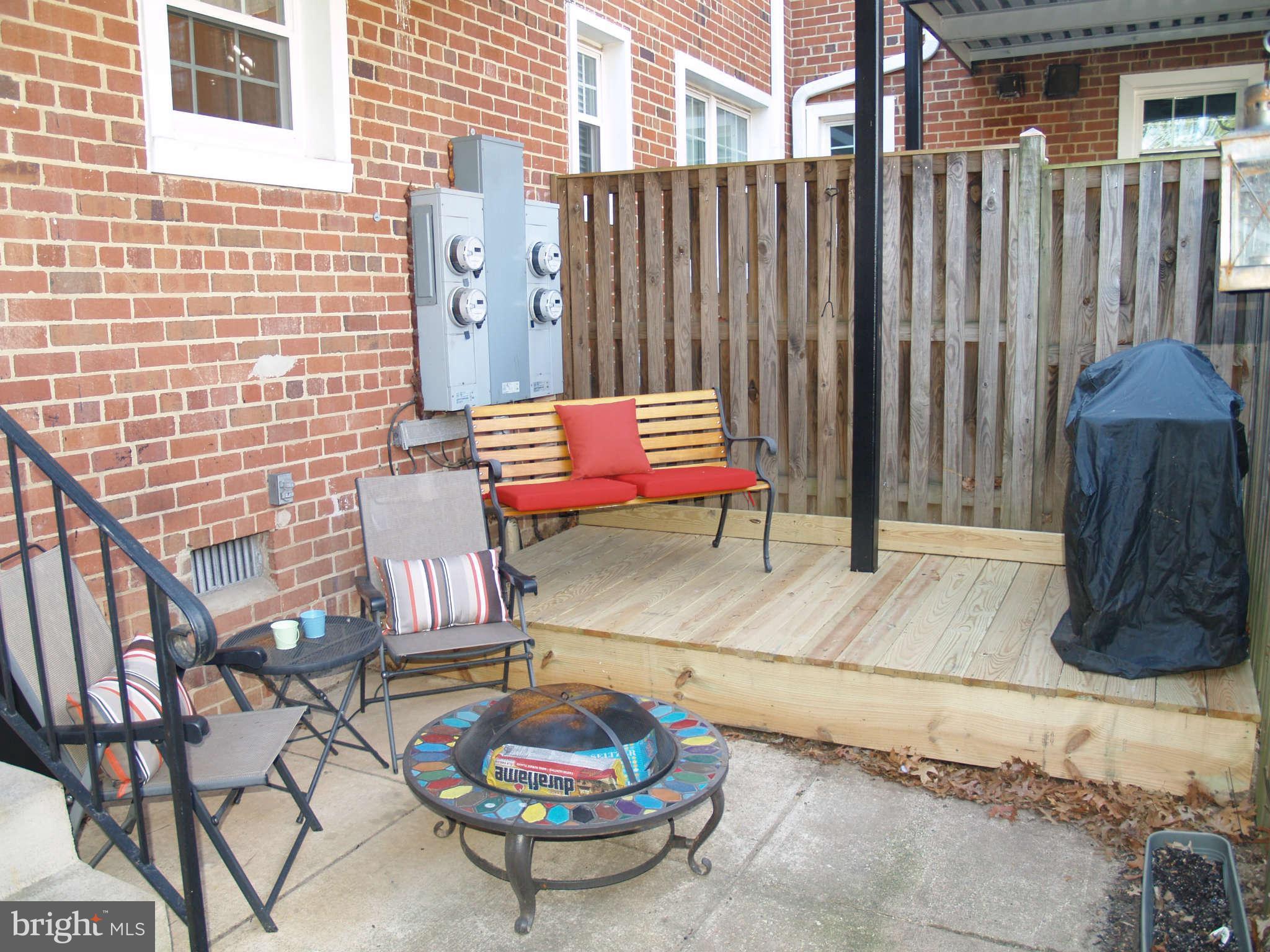 4603 28th Road South, Unit A Arlington, VA 22206 - Photo 18 of 22 Exterior (Rear) Patio