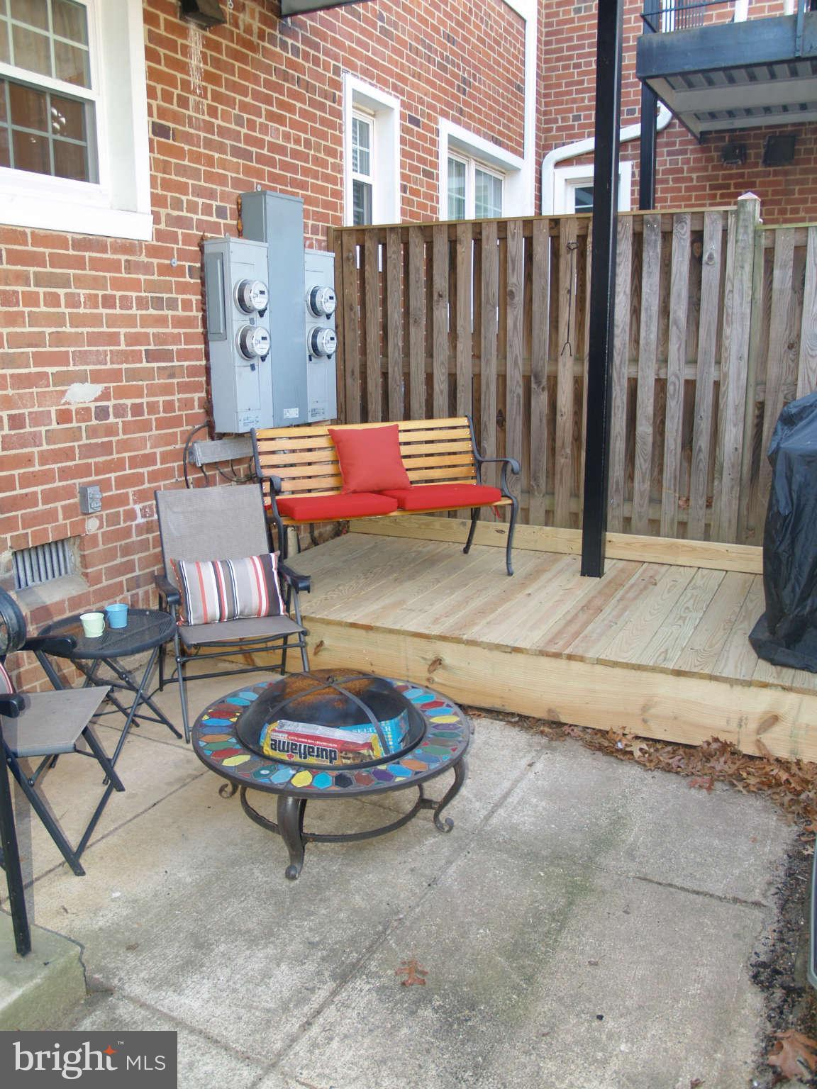 4603 28th Road South, Unit A Arlington, VA 22206 - Photo 19 of 22 Exterior (Rear) Patio