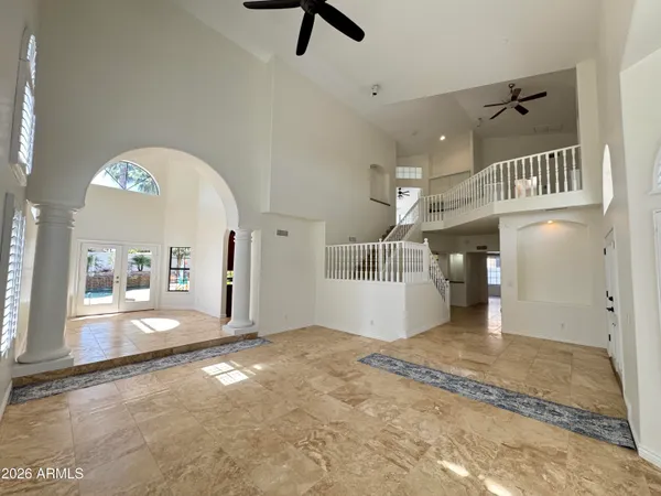 a view of a interior of the house
