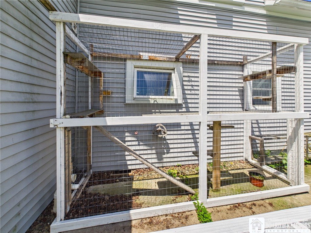 839 Crown Street Olean, NY 14760 - Photo 39 of 39 Custom-built outdoor cat enclosure