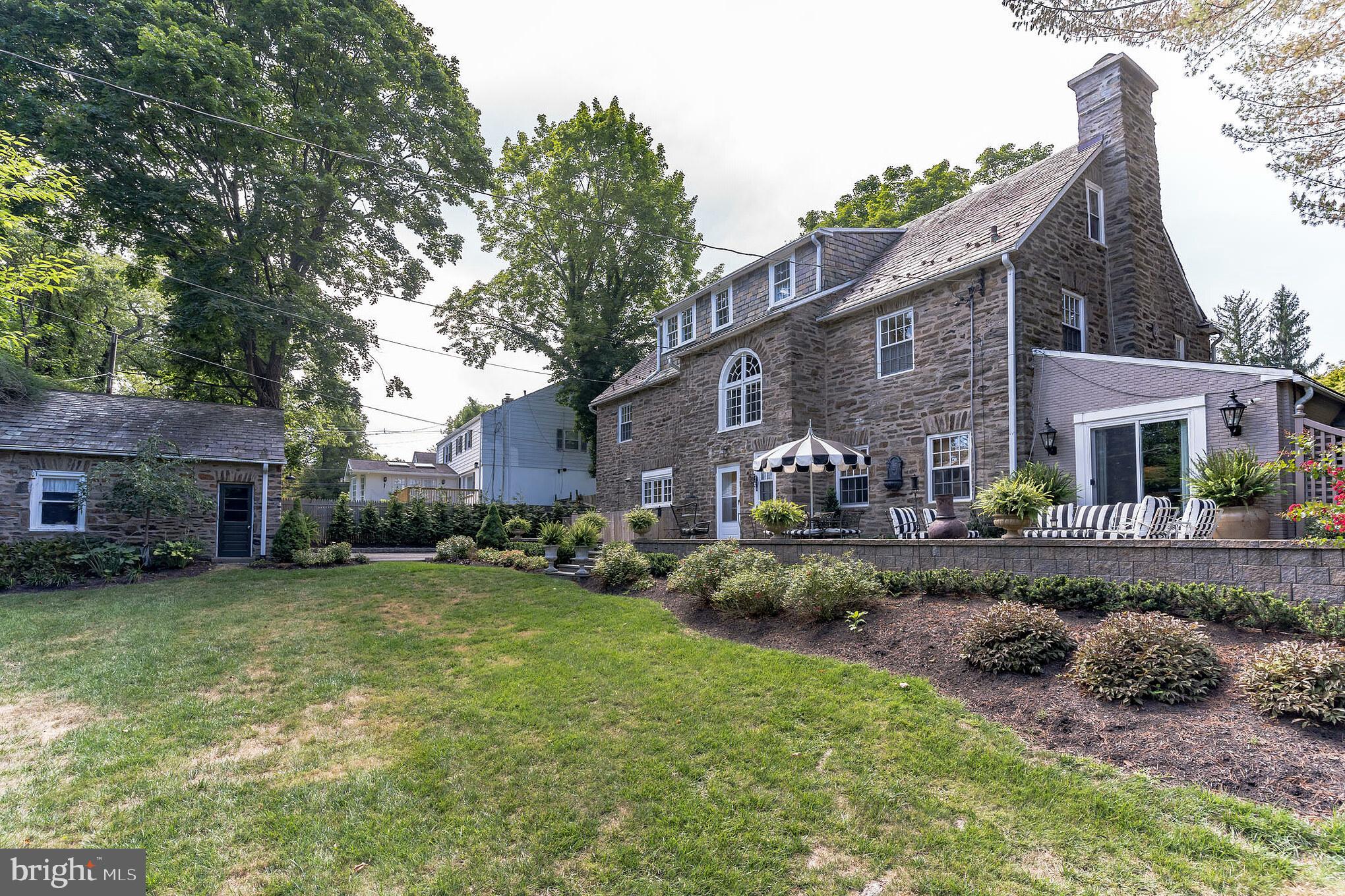 1413 Pepper Road Jenkintown, PA 19046 - Photo 55 of 65 a view of a house with a yard