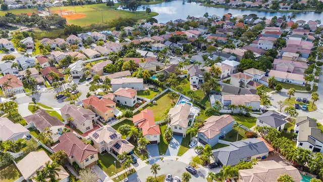 a view of a backyard with plants