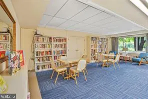 a view of a hallway with a glass door